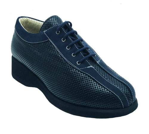 Duna Crest - Scarpa - Pelle forata blu (paio) - TAILORMED®
