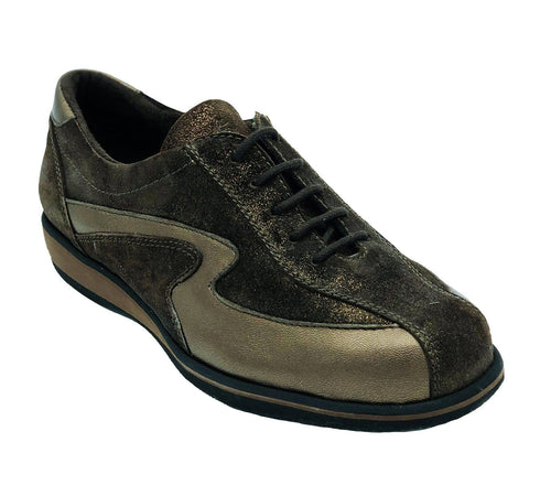 Duna Merida - Scarpa - Pelle testa di moro e bronzo (paio) - TAILORMED®