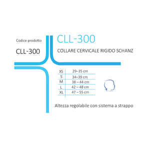 Fgp - CLL-300 - Collare cervicale rigido Schanz
