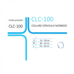 Fgp - CLC-100 - Collare Cervicale Morbido - h. 8 cm