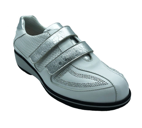 Duna Nicolette - Scarpa - Kristal - Bianco e argento (paio) - TAILORMED®
