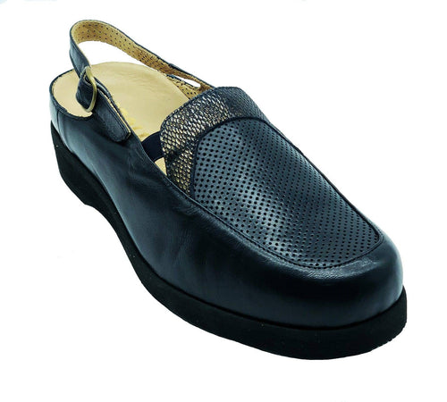 Podoline Gilda - Sandalo - Blu e Pitone oro/blu (paio) - TAILORMED®